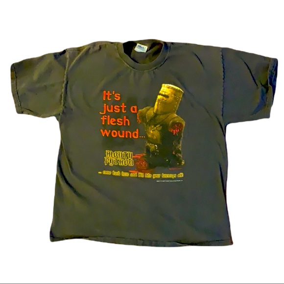 M&O knits Other - Vintage 2001 Monty Python funny T-shirt Movie Classic Cinema Comedy Promo fun